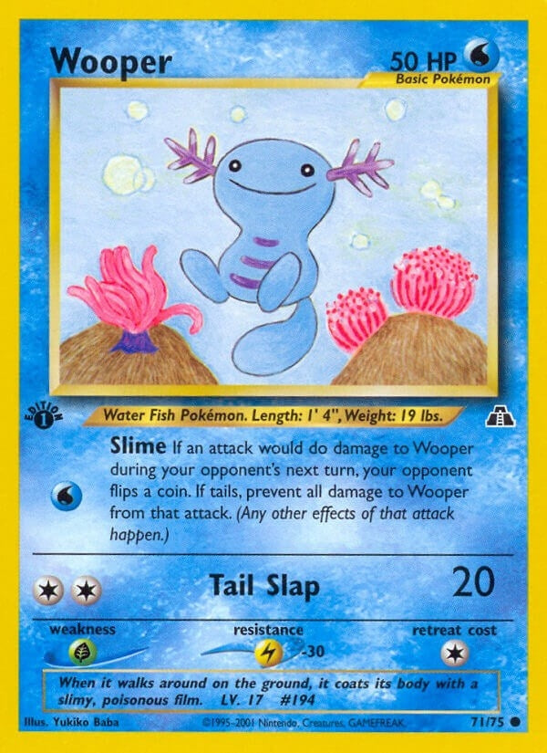 Wooper (71/75) (Neo Discovery) (N2)