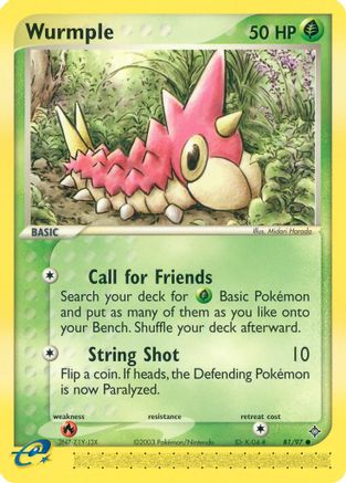 Wurmple 081/97 - Dragon