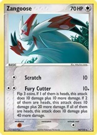 Zangoose 034/110 - Holon Phantoms