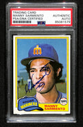 Manny Sarmiento Signed 1981 Topps Card #649 Seattle Mariners PSA/DNA 184519
