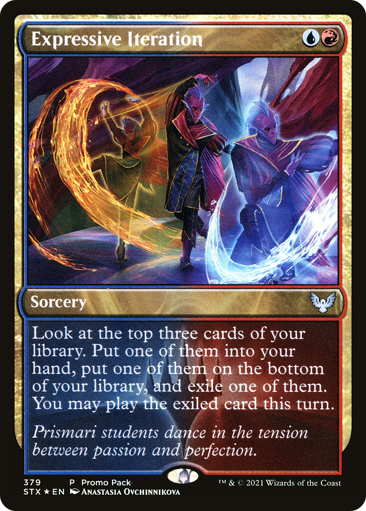 Expressive Iteration (PPSTX-379) - Strixhaven: School of Mages