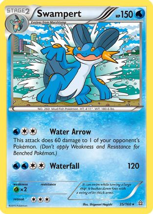 Swampert 035/160 - XY  Primal Clash