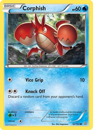 Corphish 042/160 - XY  Primal Clash