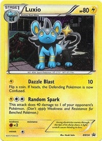 Luxio - BW34 (Cracked Ice Holo) (BW34) (Black and White Promos) (PR)
