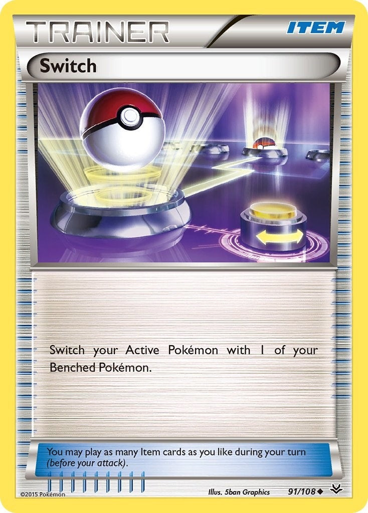 Switch (91/108) (XY - Roaring Skies) (ROS)