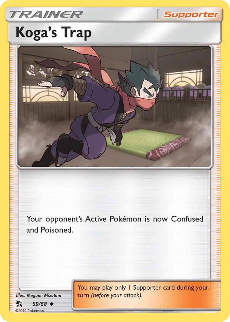 Koga's Trap (59/68) [Sun & Moon: Hidden Fates]