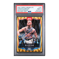 Conor McGregor Signed 2025 Topps Chrome UFC Gold Raywave /50 - PSA 9 AUTO 10