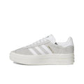 Adidas Gazelle Bold Grey White | Premium Suede Sneakers | Casual Comfort