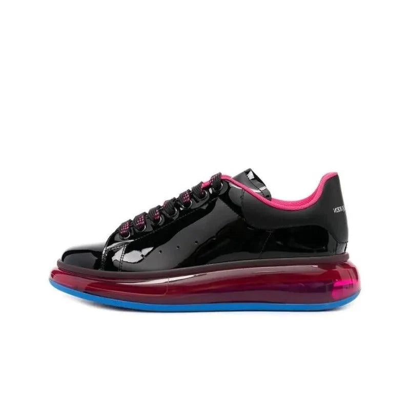 Alexander McQueen Oversized Sneaker 'Transparent Sole - Black Pink