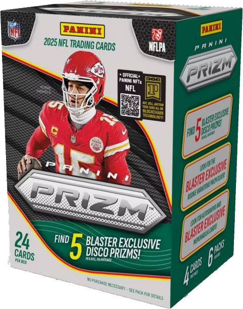 2025 Panini Prizm Football Blaster Box (Disco)