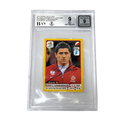 Robert Lewandowski Signed 2012 Panini EURO Platinum Edition Sticker - BGS 9
