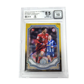 Robert Lewandowski Signed 2018-19 Topps Museum Bundesliga Gold /50 - BGS 8.5