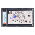 Kylian Mbappe Signed 2017 Qualifiers Mbappe France Debut Ticket - PSA 3 AUTO 10