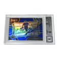 Robert Lewandowski Signed 2023-24 Panini Select La Liga Blue Field Level - BGS 9