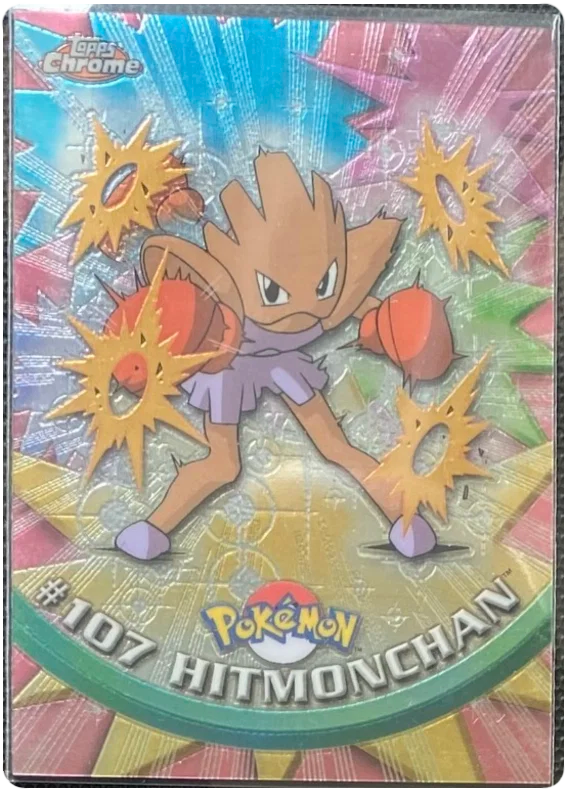 Hitmonchan (107) [Topps Pokemon Chrome Series 2]
