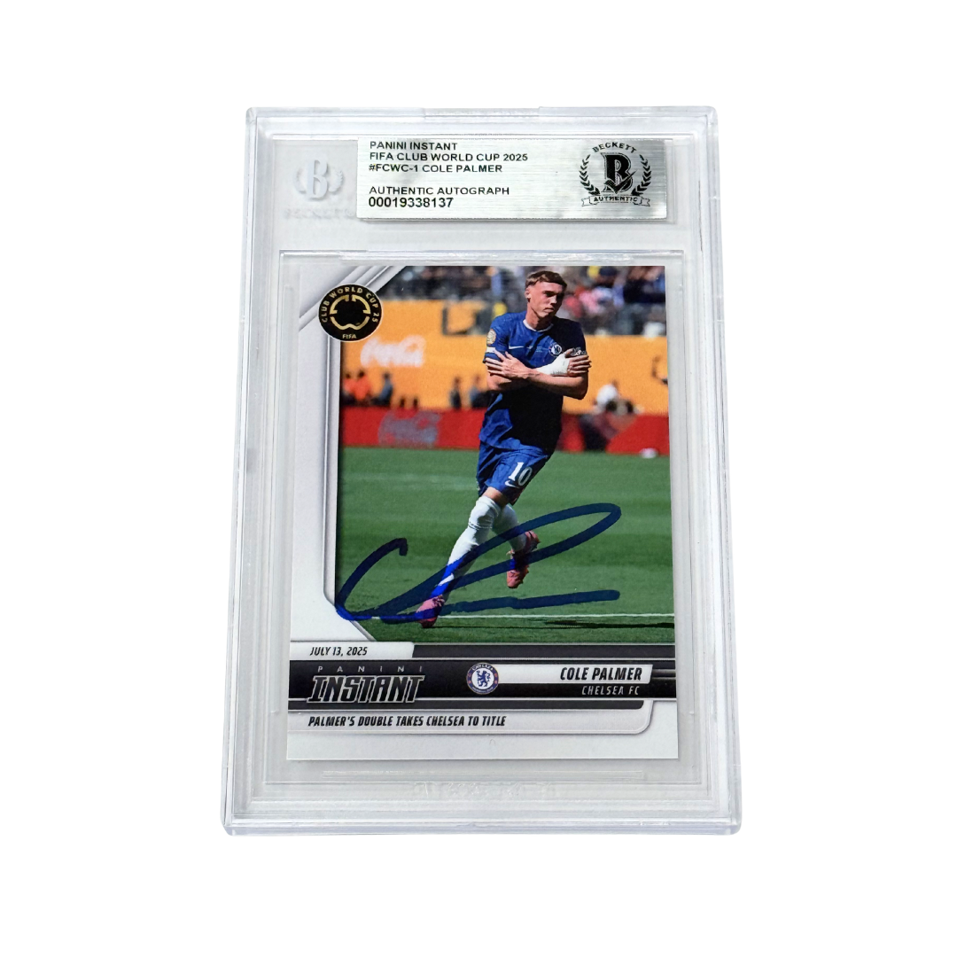 Cole Palmer Signed 2025 Panini Instant FIFA Club World Cup /365 - BGS Authentic