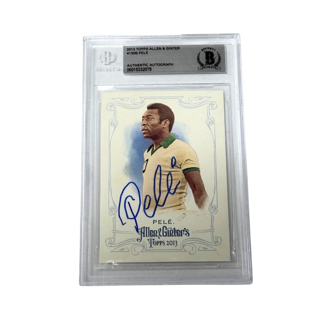 Pele Signed 2013 Topps Allen & Ginter's – BGS Authentic