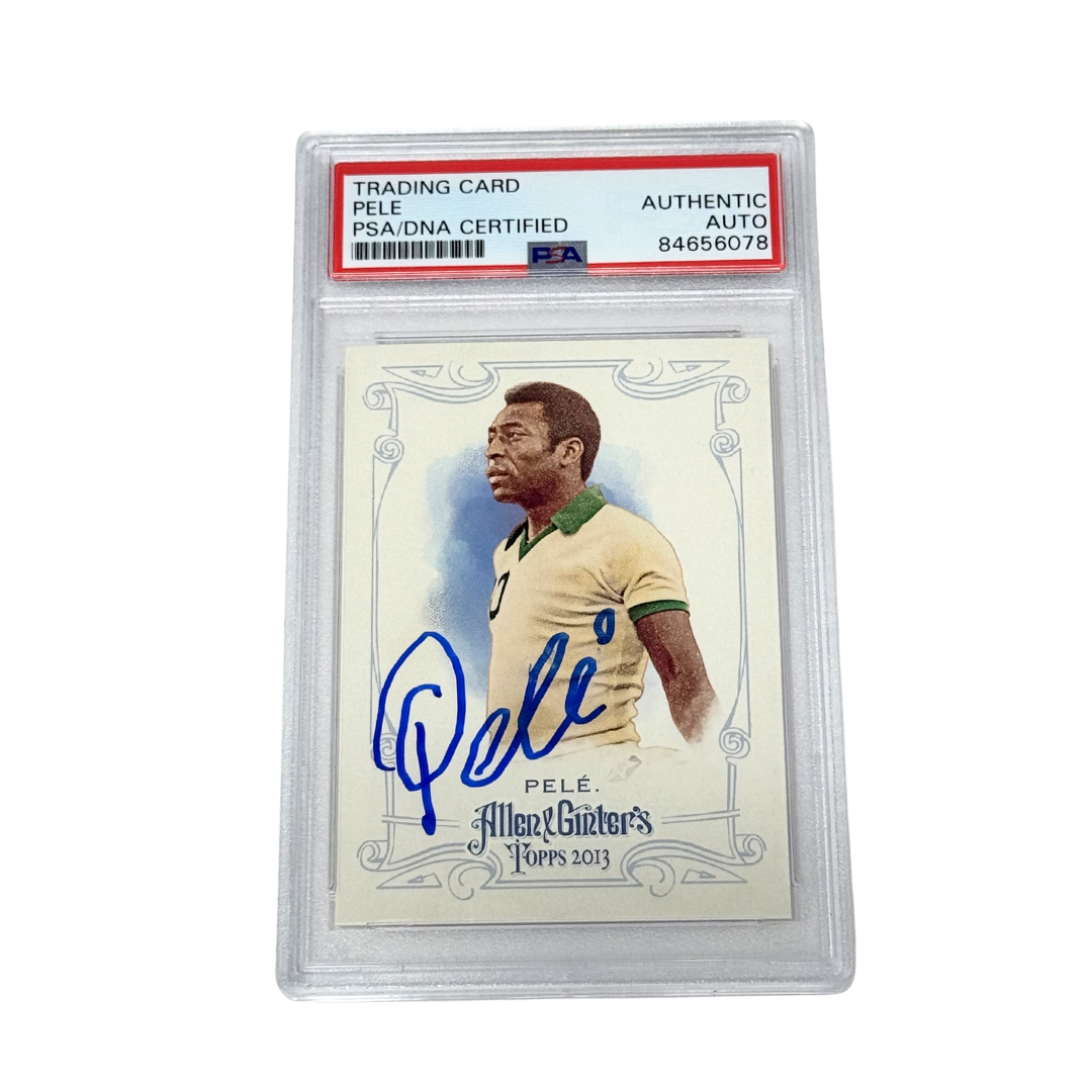 Pele Signed 2013 Topps Allen & Ginter's – PSA Authentic