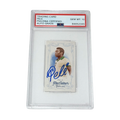 Pele Signed 2013 Topps Allen & Ginter's Mini Card – PSA Autograph 10