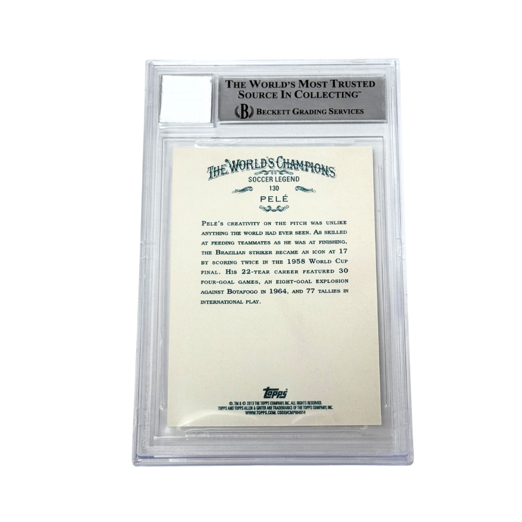 Pele Signed 2013 Topps Allen & Ginter's – BGS 9