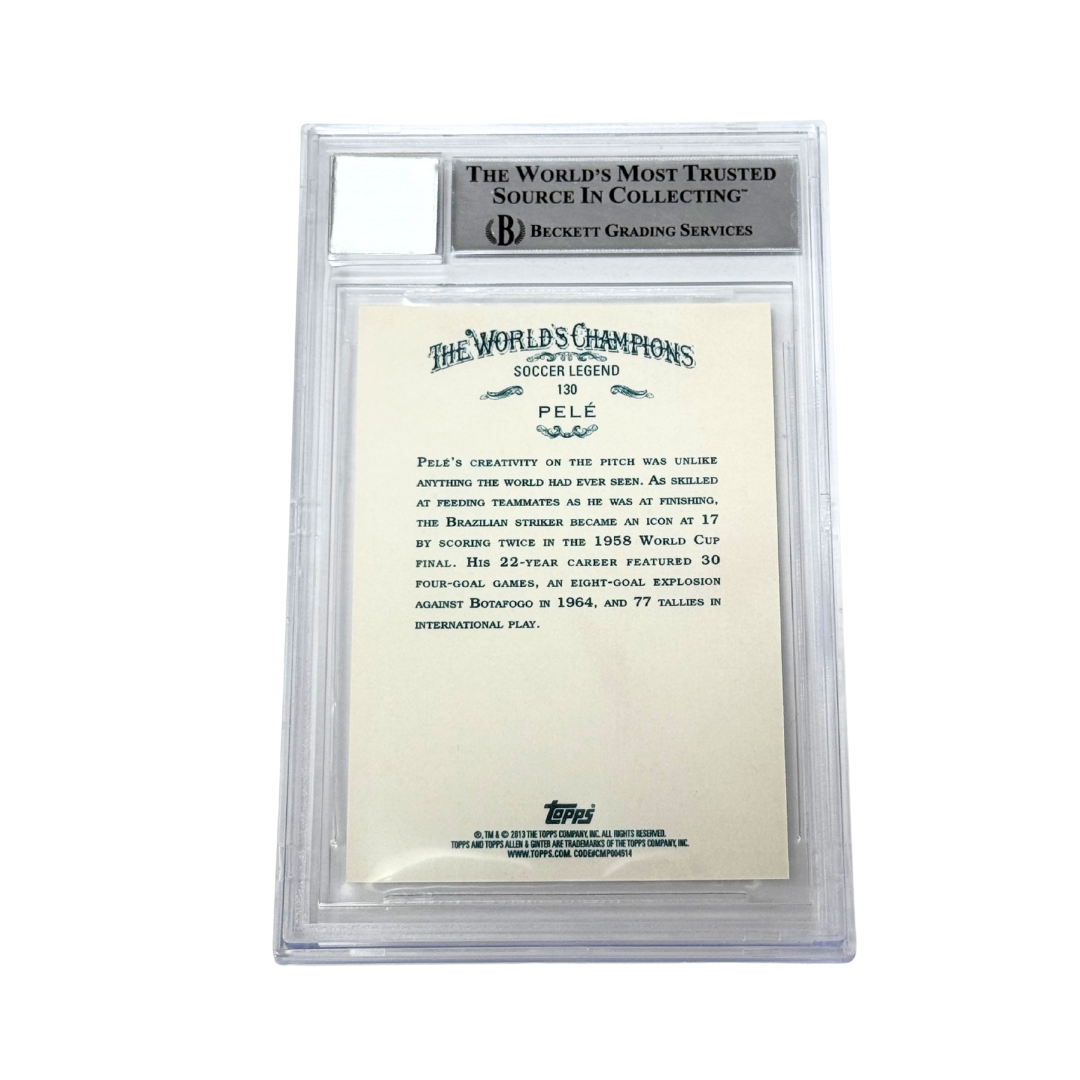 Pele Signed 2013 Topps Allen & Ginter's – BGS 9
