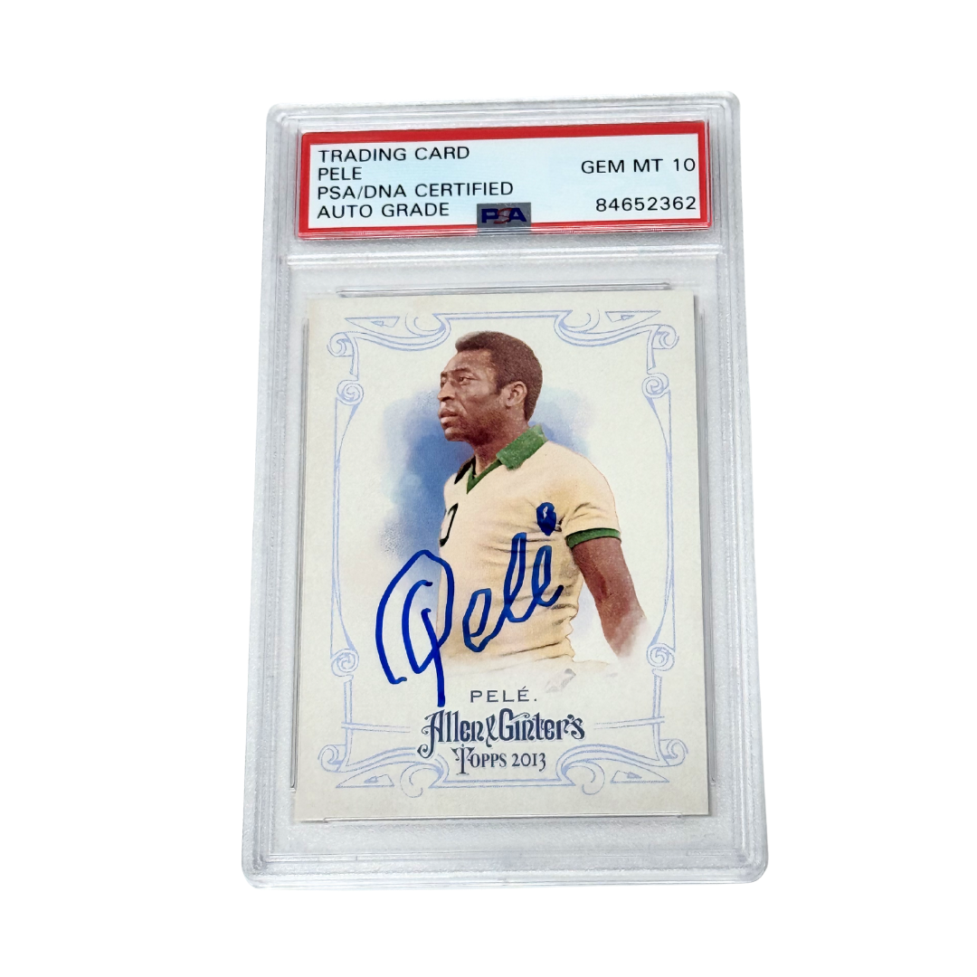 Pele Signed 2013 Topps Allen & Ginter's – PSA 10 Autograph