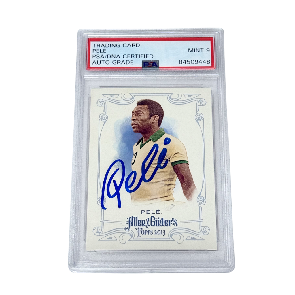 Pele Signed 2013 Topps Allen & Ginter's – PSA Autograph 9