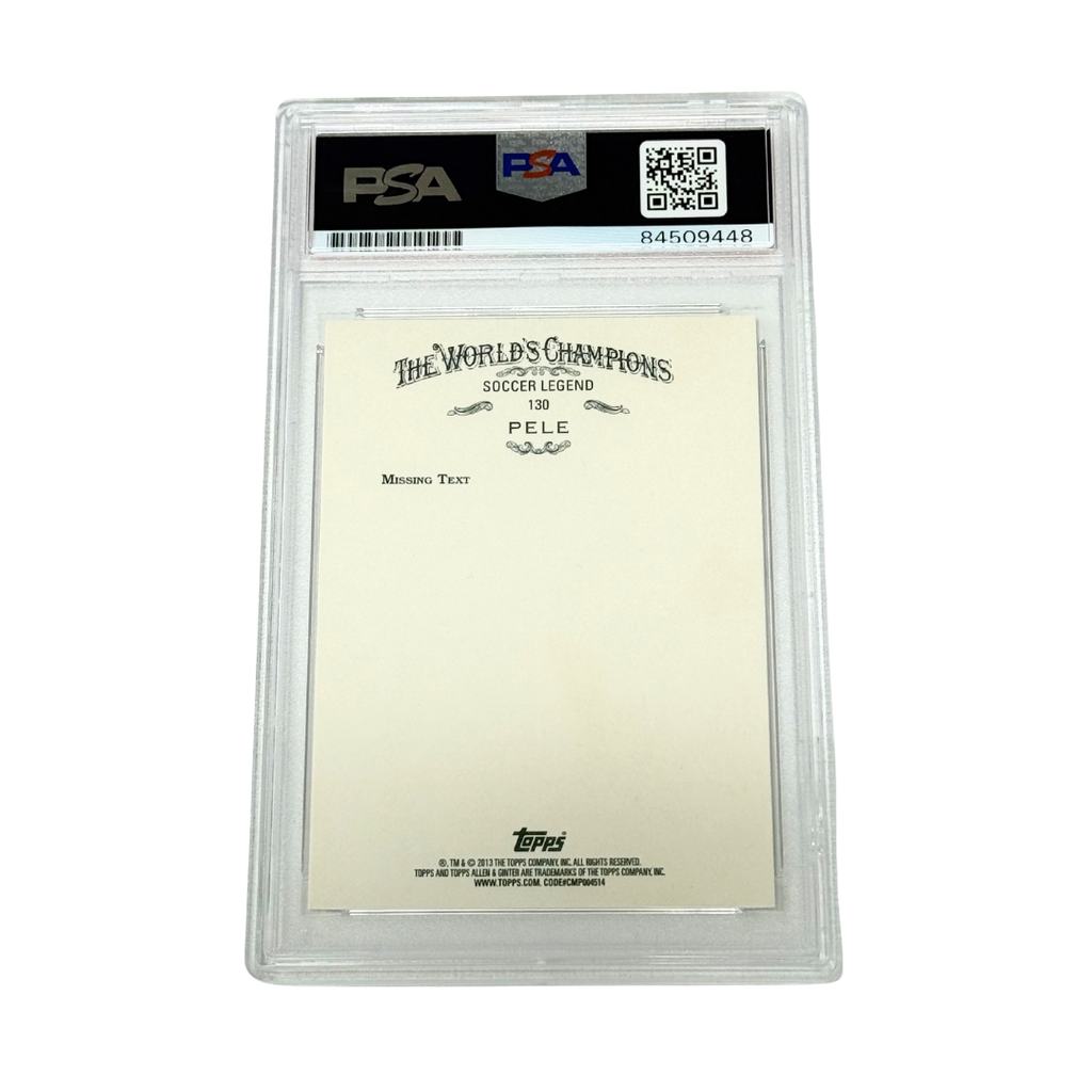 Pele Signed 2013 Topps Allen & Ginter's – PSA Autograph 9