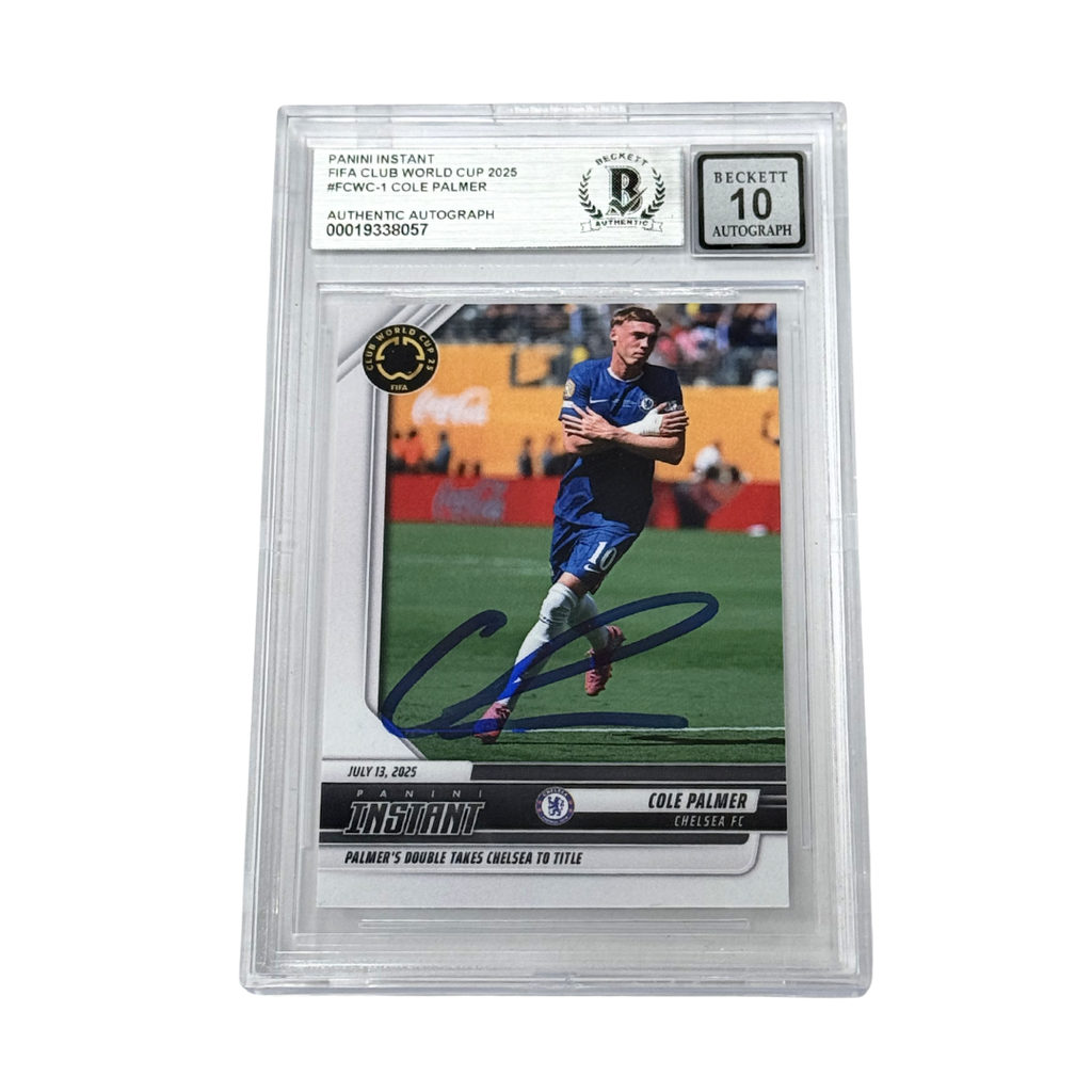 Cole Palmer Signed 2025 Panini Instant FIFA Club World Cup /365 - BGS 10 AUTO