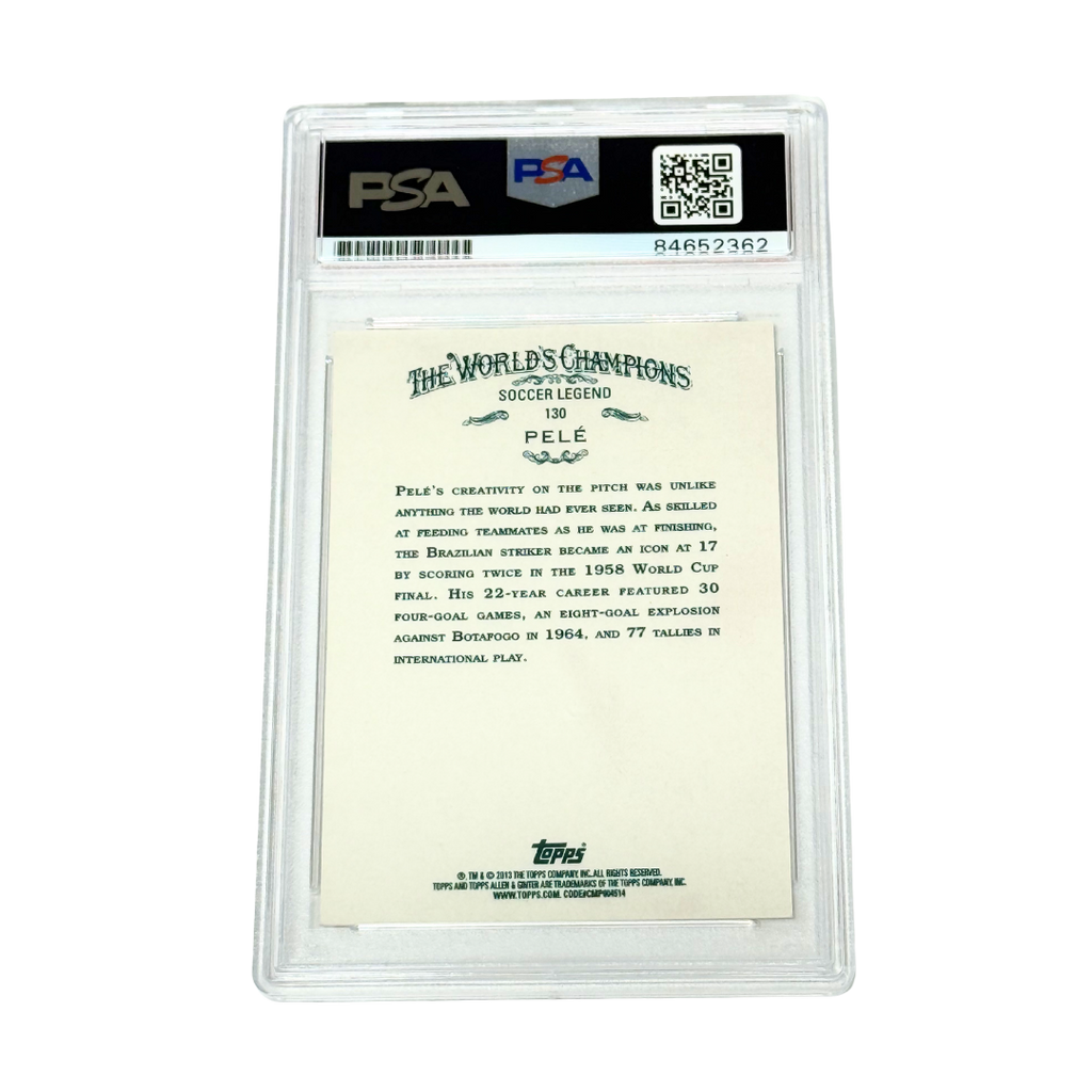 Pele Signed 2013 Topps Allen & Ginter's – PSA 10 Autograph