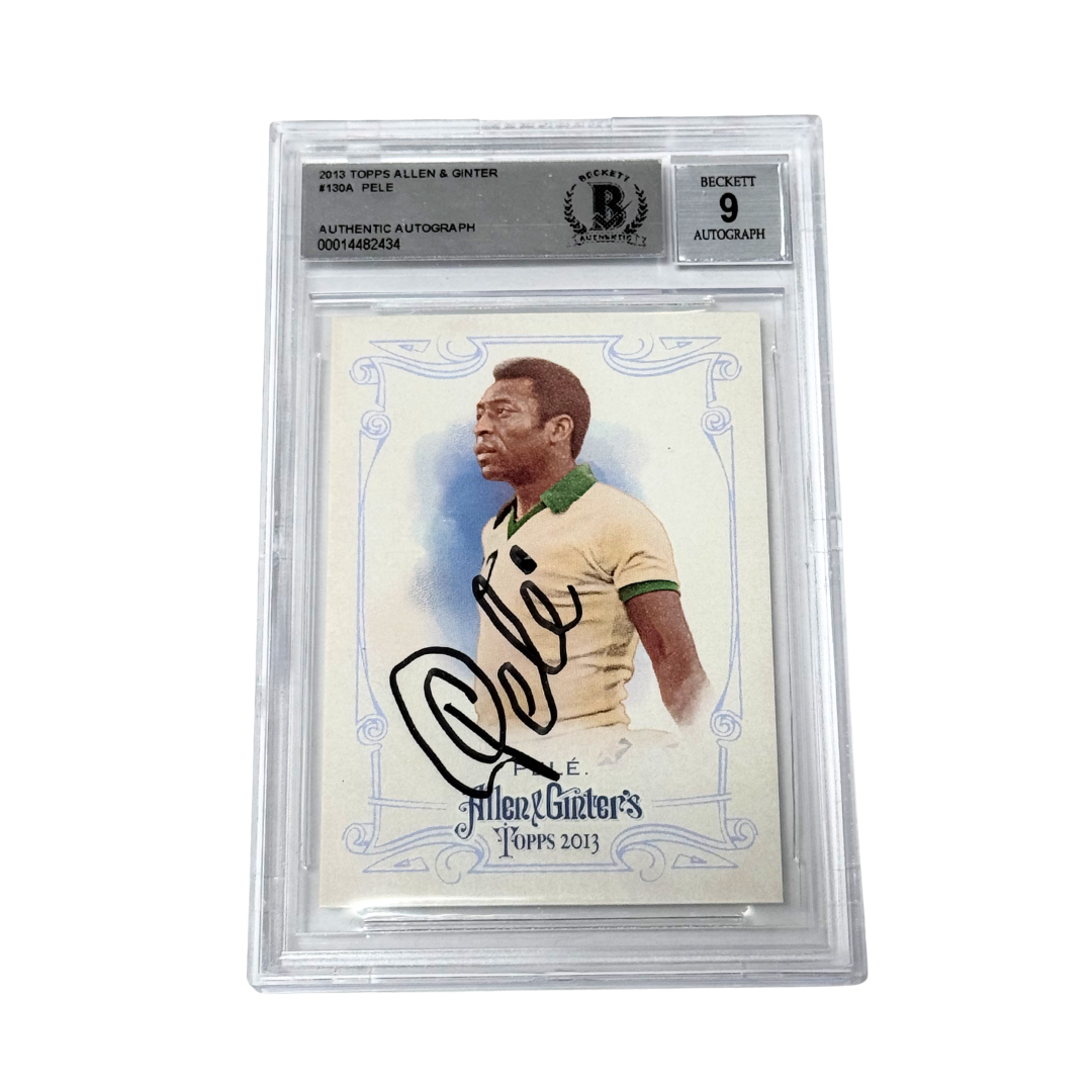 Pele Signed 2013 Topps Allen & Ginter's – BGS 9
