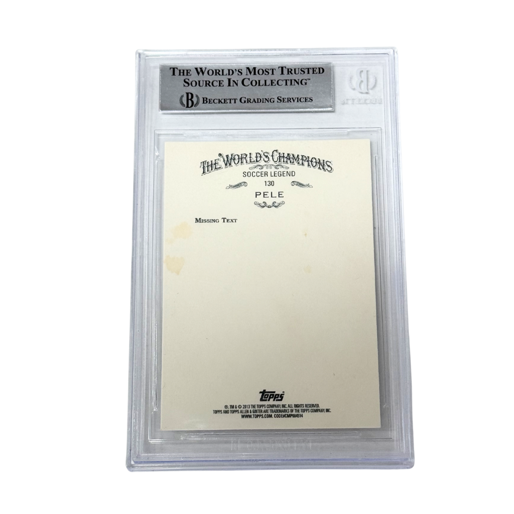 Pele Signed 2013 Topps Allen & Ginter's – BGS Authentic