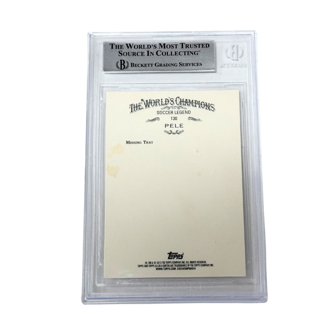 Pele Signed 2013 Topps Allen & Ginter's – BGS Authentic