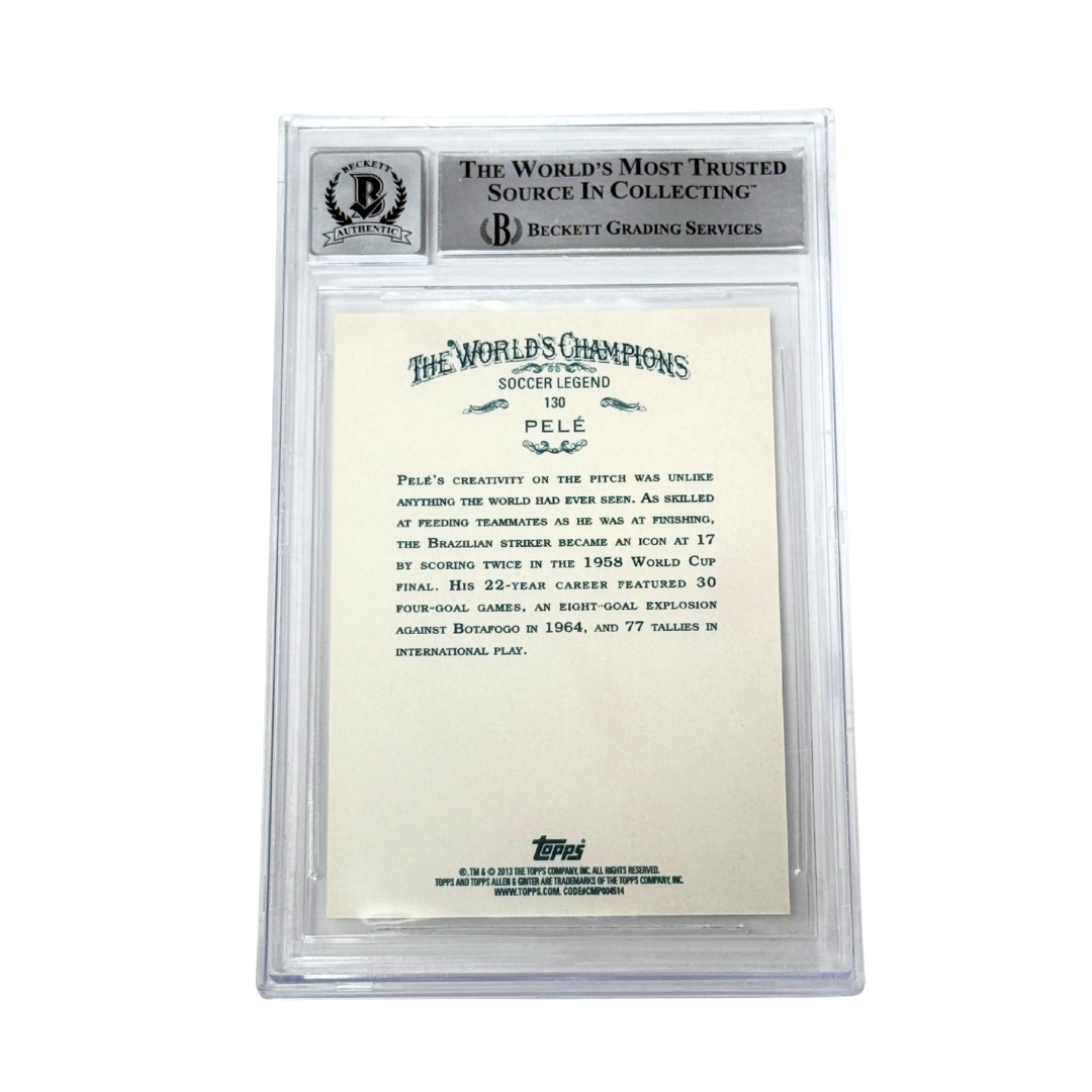 Pele Signed 2013 Topps Allen & Ginter's – BGS Auto 10