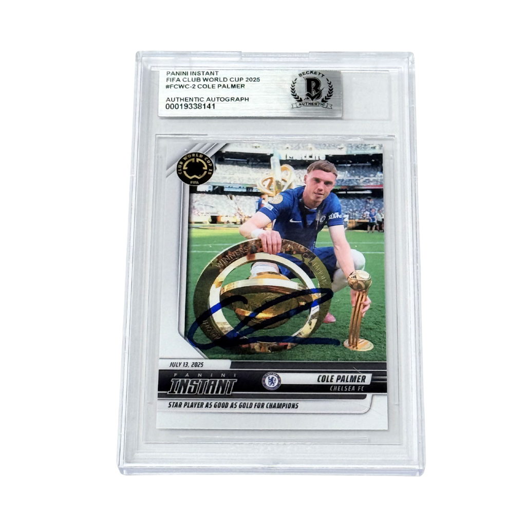 Cole Palmer Signed 2025 Panini Instant FIFA Club World Cup /530 - BGS Authentic