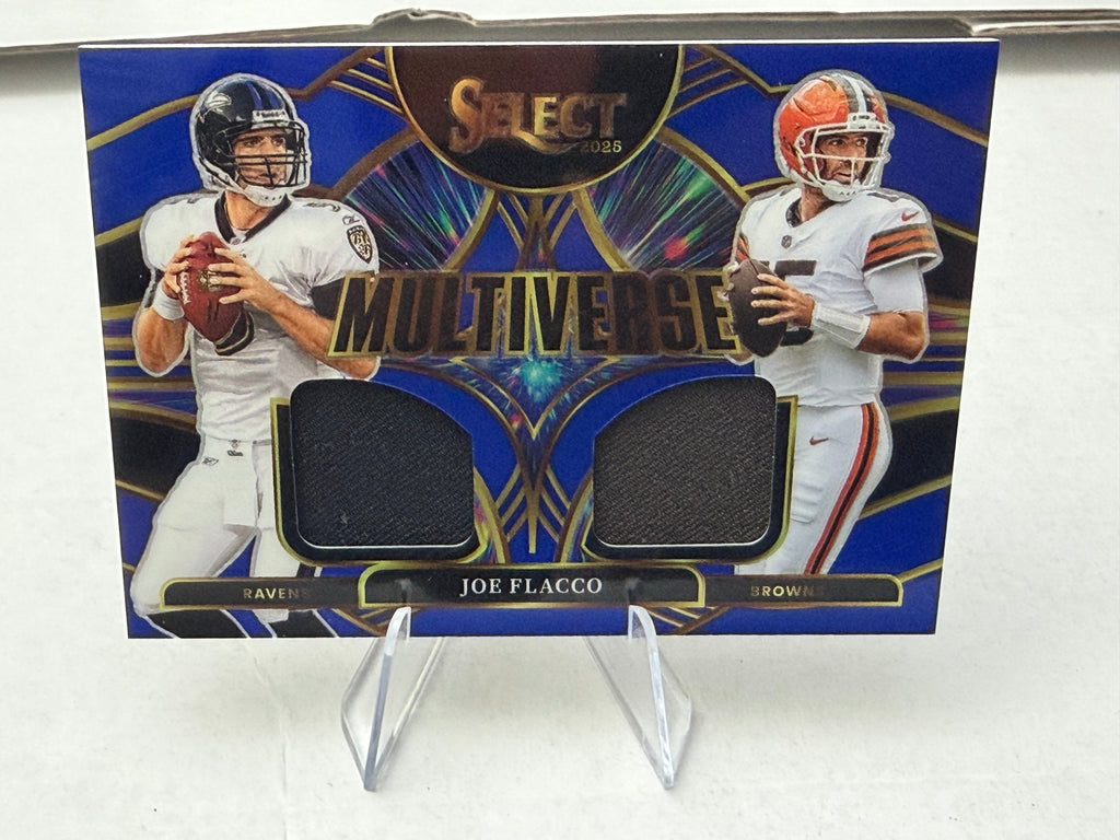 Joe Flacco - 2025 Select Football - Multiverse Dual Patch