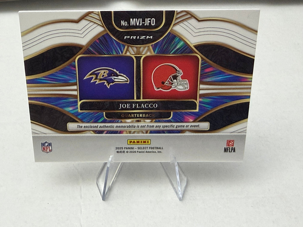 Joe Flacco - 2025 Select Football - Multiverse Dual Patch