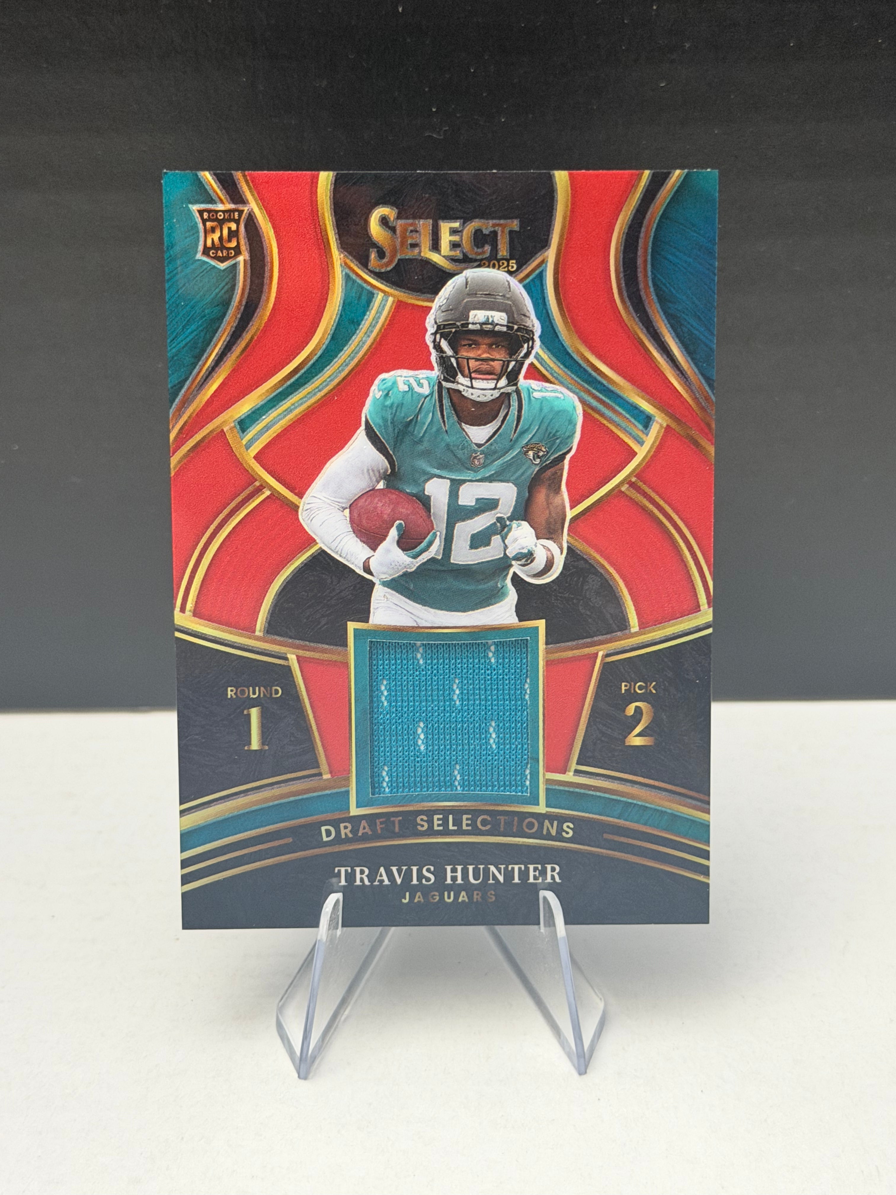 Travis Hunter - 2025 Select Football - Draft Selections Patch - Rookie
