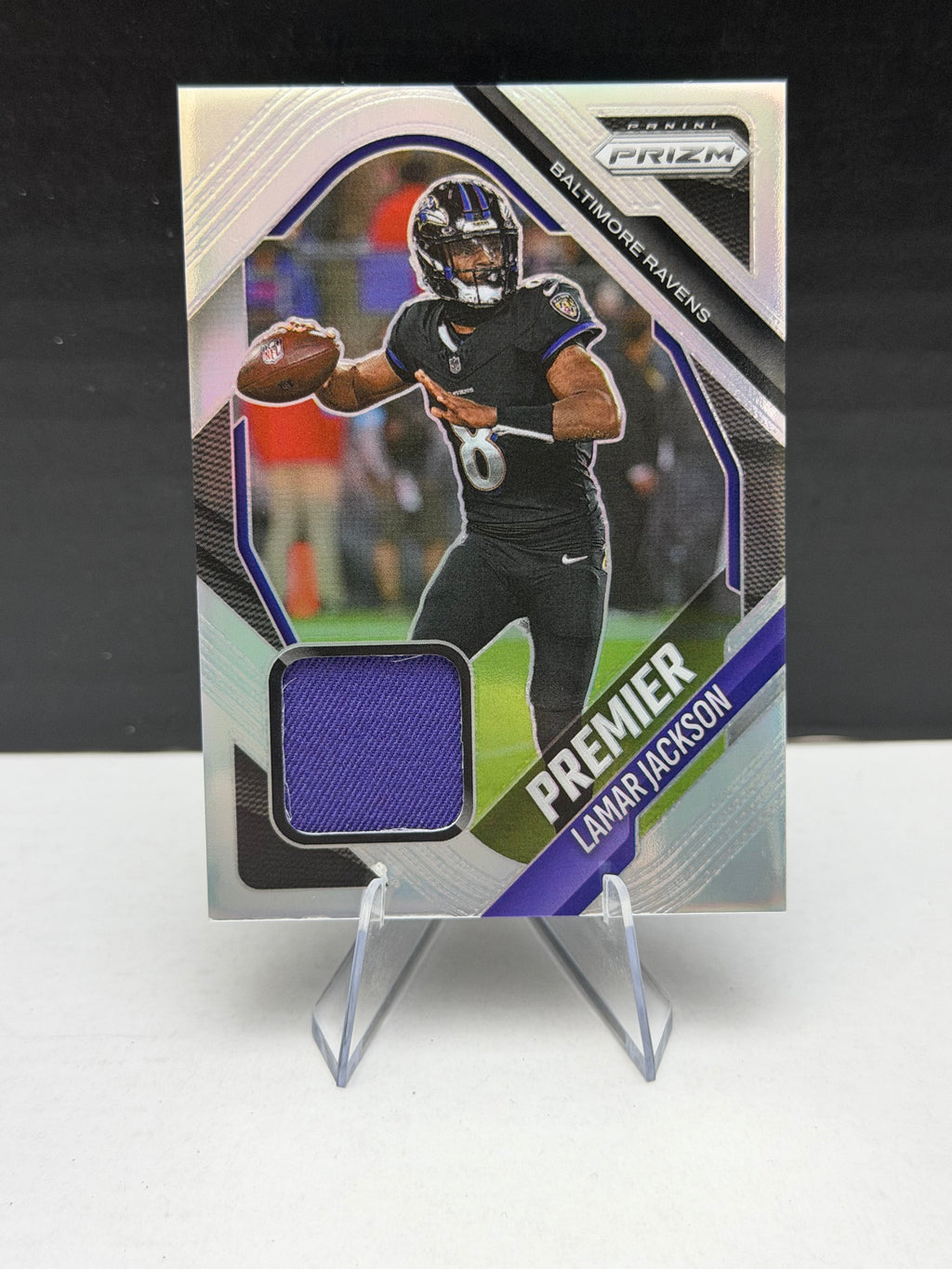 Lamar Jackson - 2025 Prizm Football - Premier Jerseys