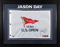Jason Day Authentic Signed & Framed 2023 LACC US Open Pin Flag BAS