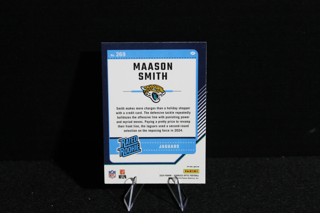 Mason Smith - 2024 Donruss Optic - Pink - Rated Rookie