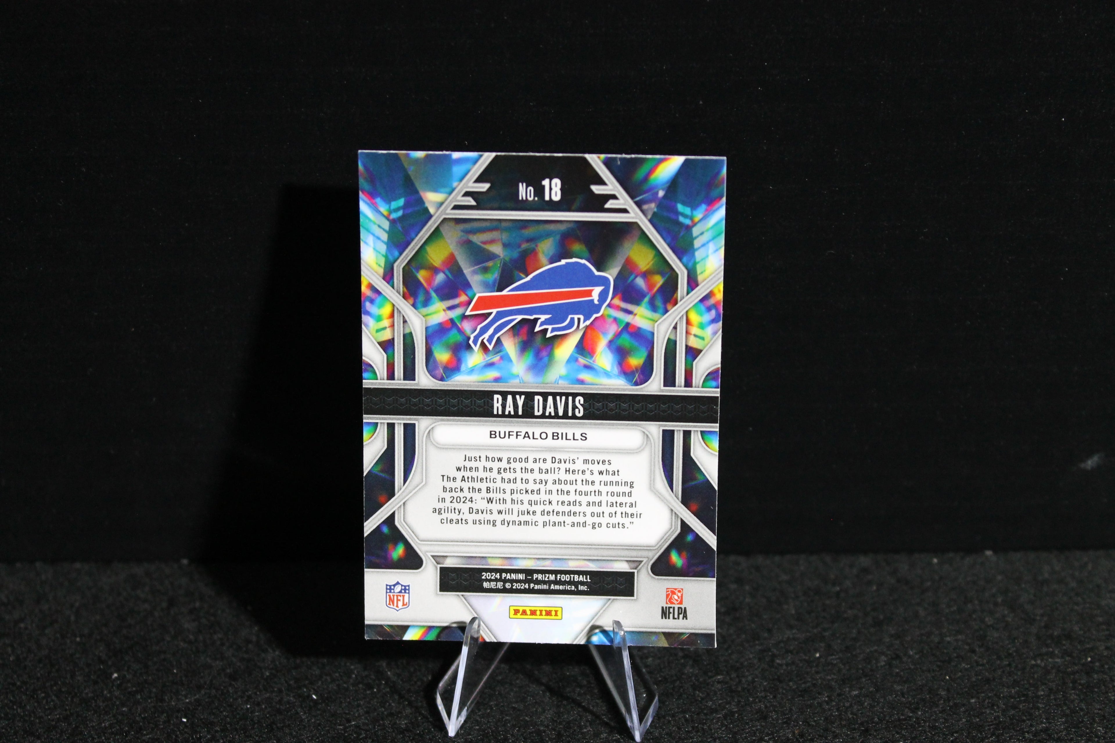 Ray Davis - 2024 Panini Prizm - Prizmatic - Rookie
