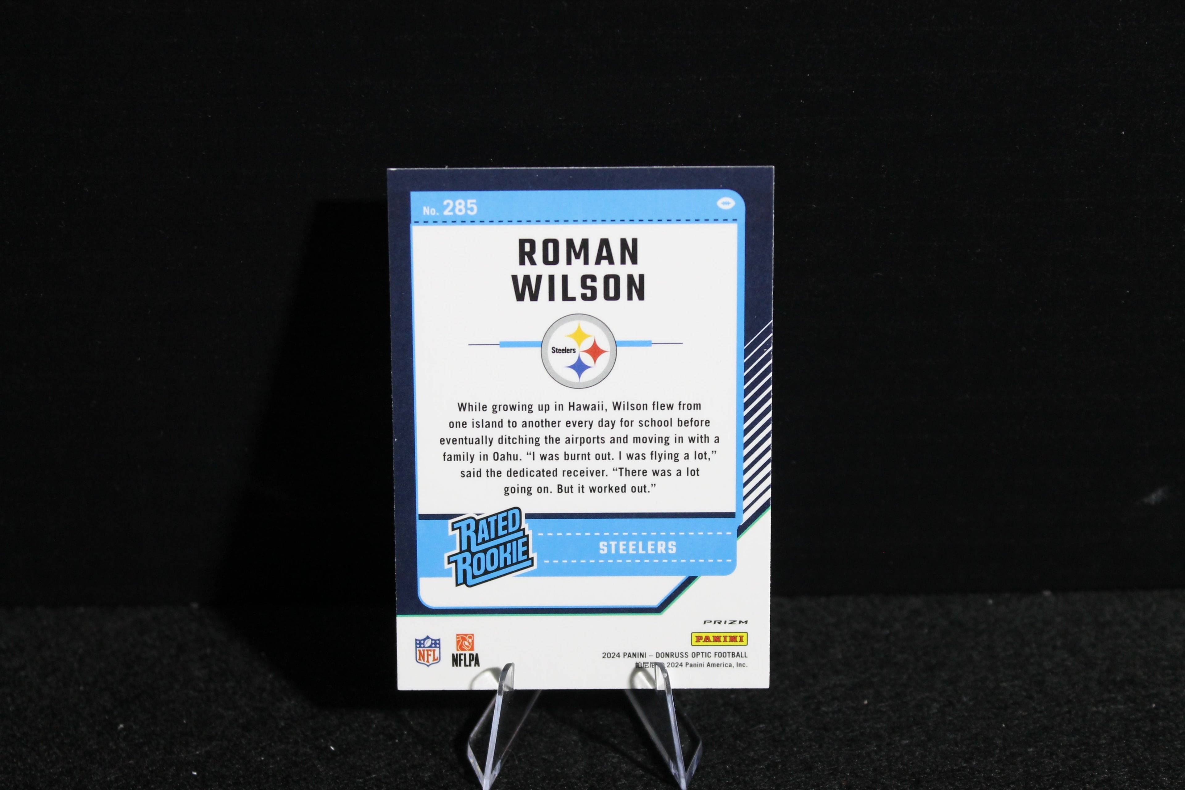 Roman Wilson - 2024 Donruss Optic - Stars - Rated Rookie - SSP
