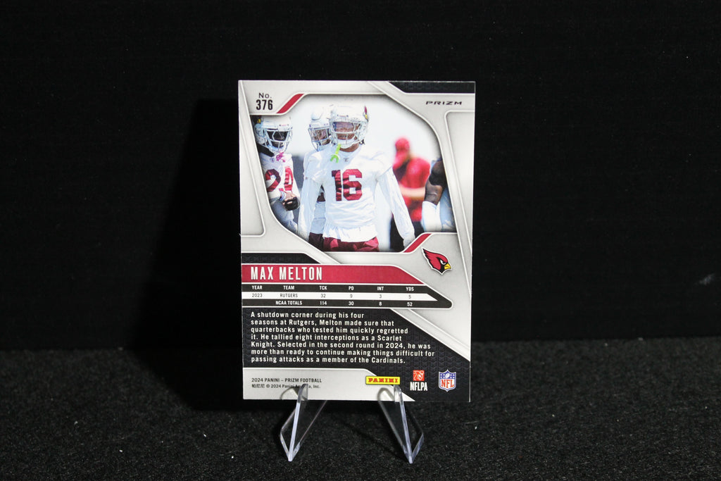 Max Melton - 2024 Panini Prizm - Red White Blue - Rookie