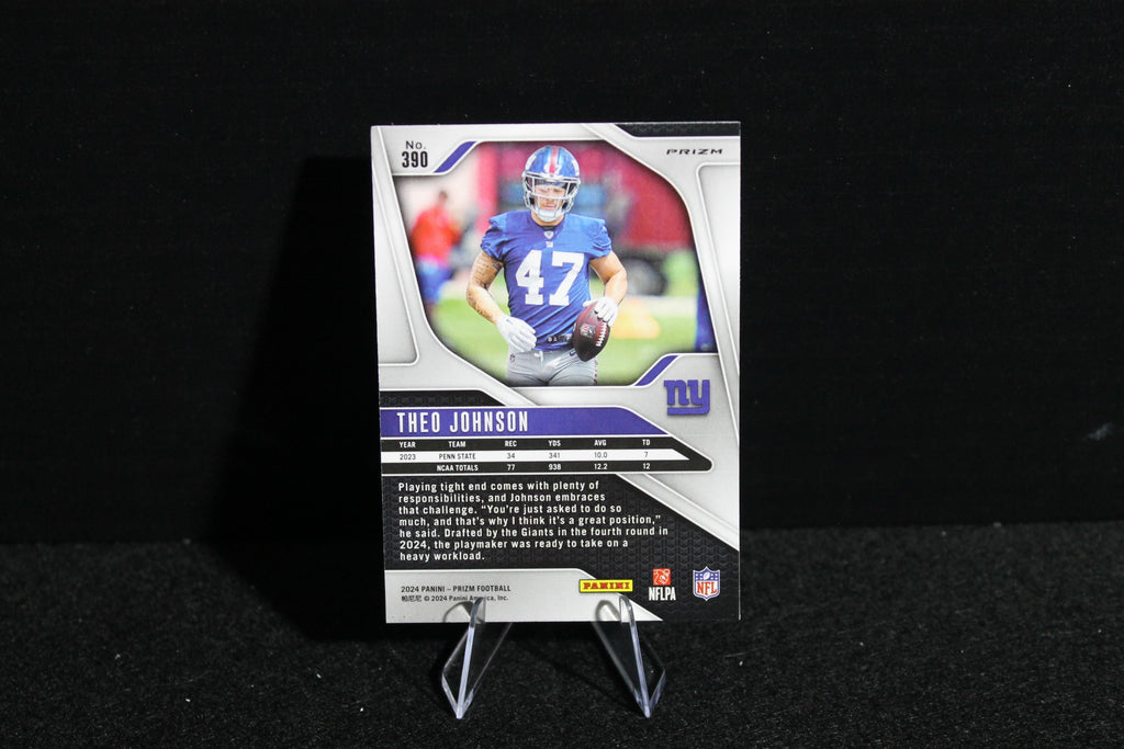 Theo Johnson - 2024 Panini Prizm - Pink Wave - Rookie