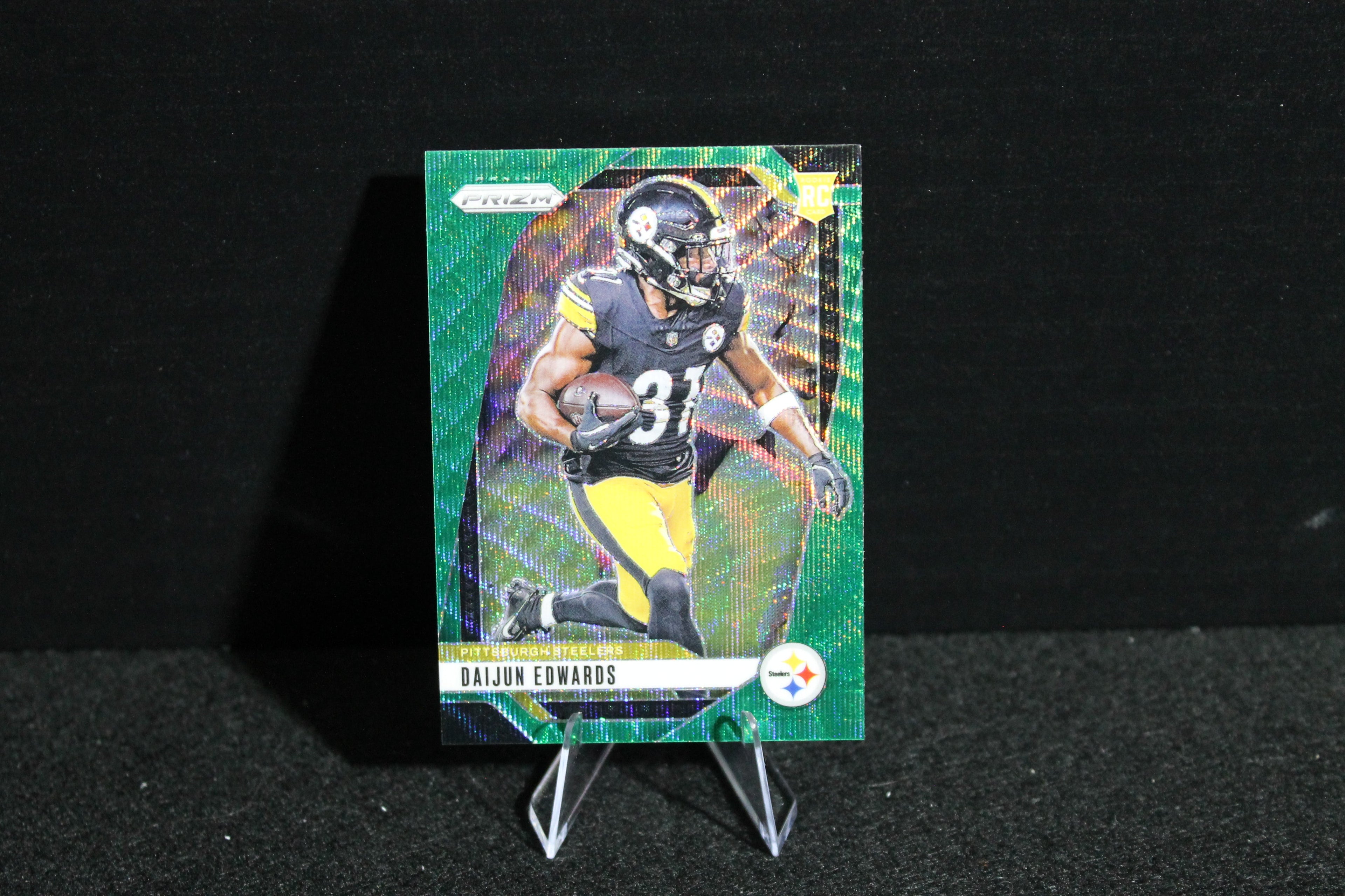 Daijun Edwards - 2024 Panini Prizm - Green Wave - Rookie