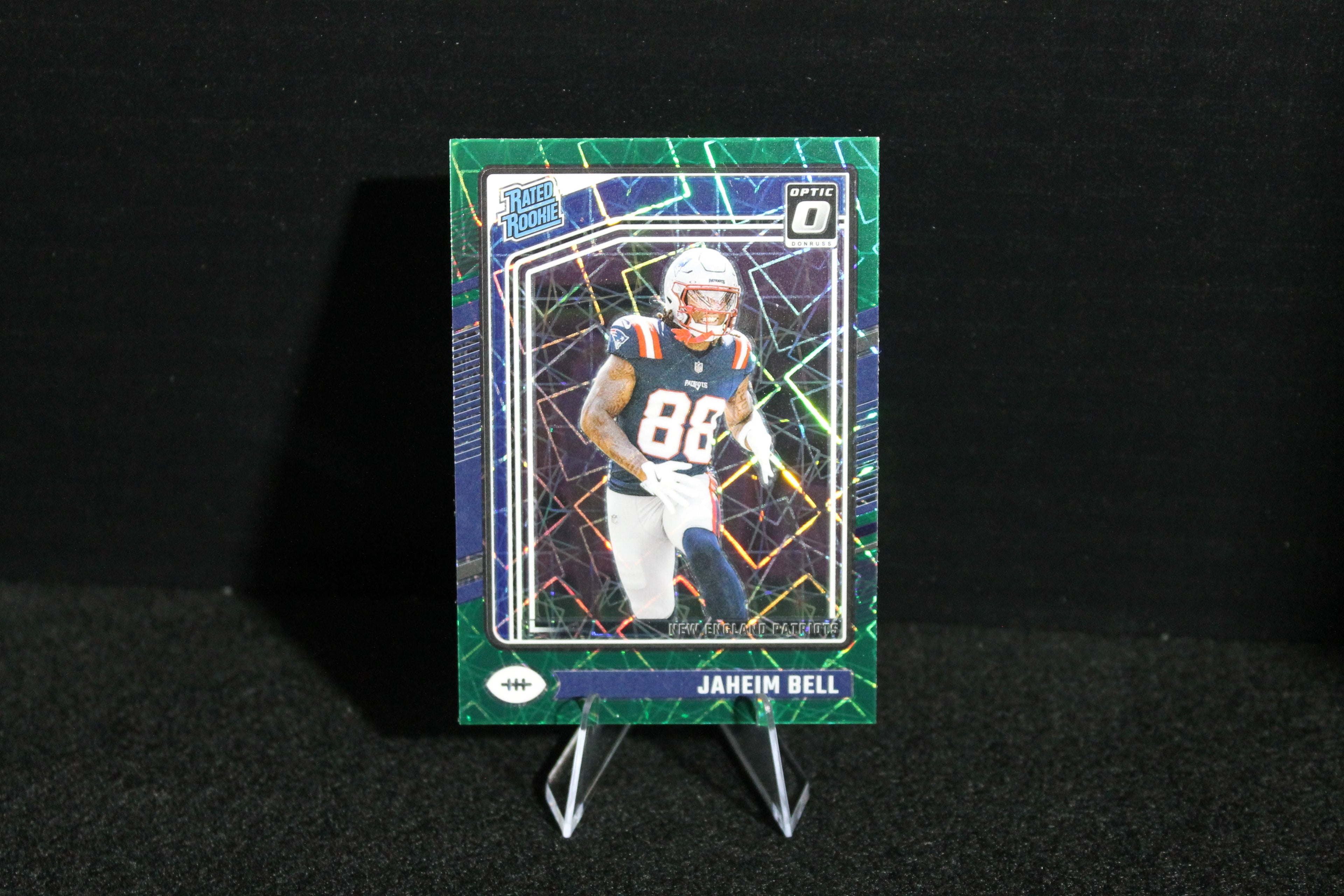 Jaheim Bell - 2024 Donruss Optic - Green Velocity - Rated Rookie