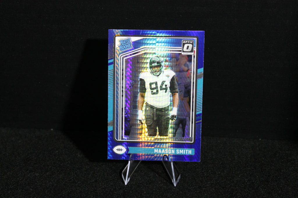 Mason Smith - 2024 Donruss Optic - Blue Hyper - Rated Rookie