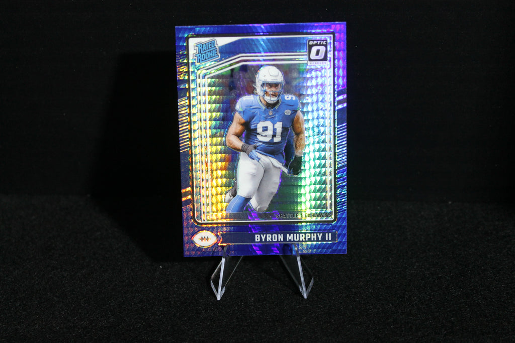 Byron Murphy II - 2024 Donruss Optic - Blue Hyper - Rated Rookie