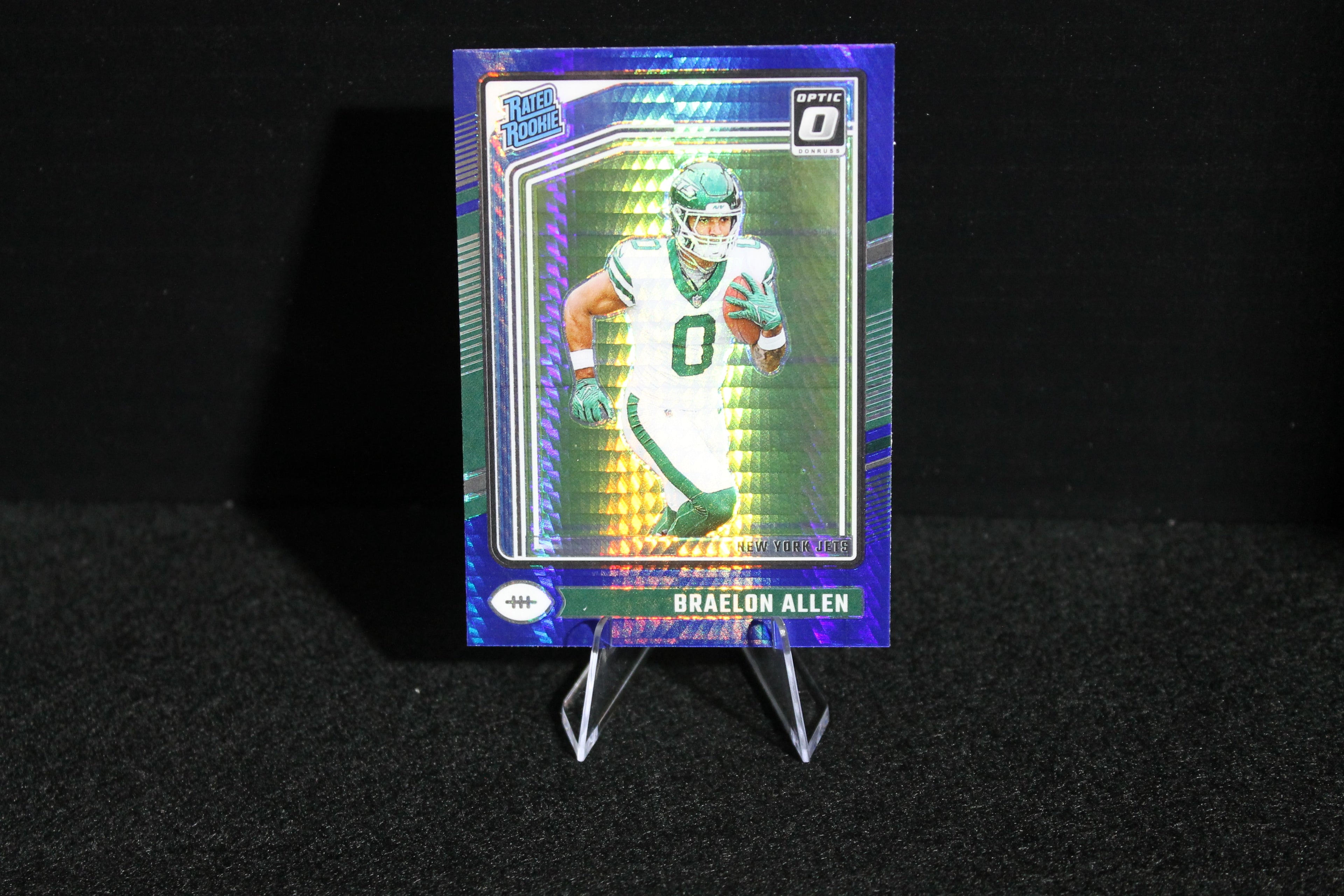 Braelon Allen - 2024 Donruss Optic - Blue Hyper - Rated Rookie